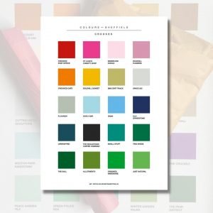 Colours Of Crookes Print