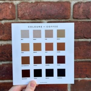 Colours Of Coffee - Greetings Card