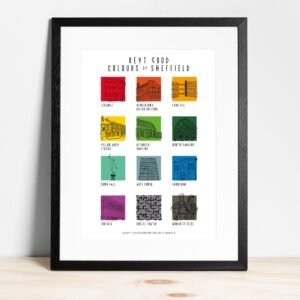 Reyt Good Colours of Sheffield - Print